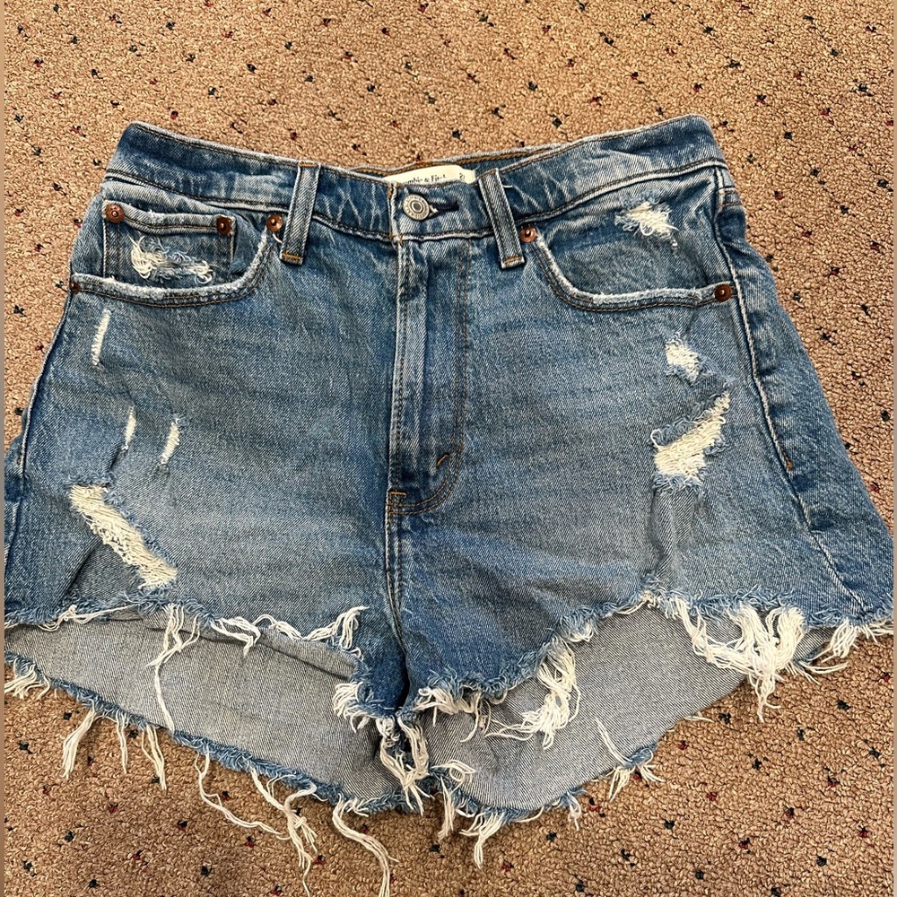 Abercrombie denim shorts